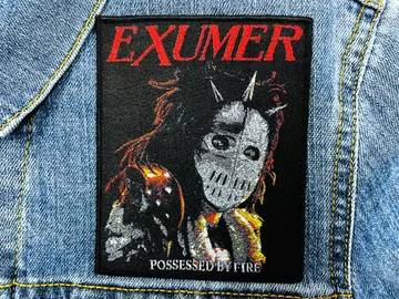 EXUMER…  Woven Patch  (thrash metal)   Germany   2710