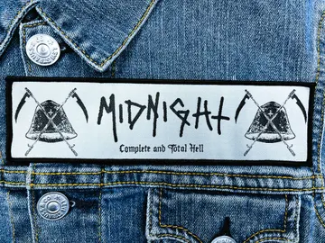 MIDNIGHT…  Woven Patch (black n roll)    U.S.A   2635