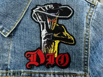 DIO…  Woven Patch (heavy metal)    U.S.A   3104