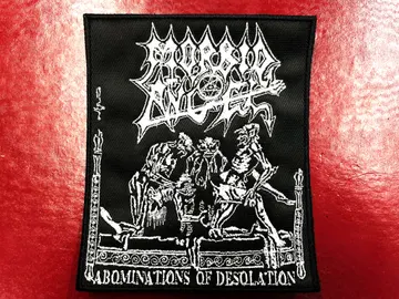 MORBID ANGEL…  Embroidered Patch  (death metal)    U.S.A   1773