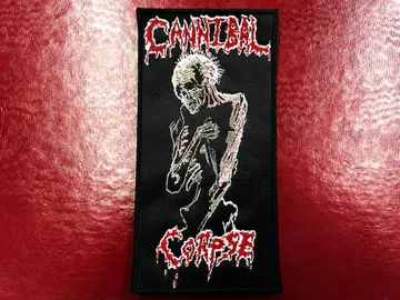 CANNIBAL CORPSE…  Embroidered Patch  (death metal)    U.S.A   4007