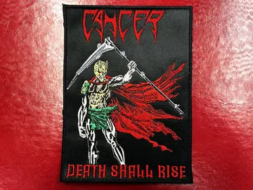 CANCER…  Embroidered Patch  (death thrash)    U.K   331