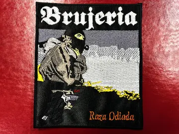 BRUJERIA…  Embroidered Patch  (death metal)    Mexico   1007