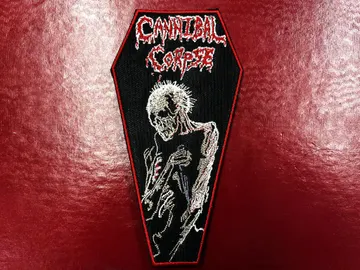 CANNIBAL CORPSE…  Embroidered Patch  (death metal)    U.S.A   3905
