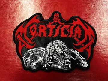 MORTICIAN…  Embroidered Patch  (brutal death)    U.S.A   1414