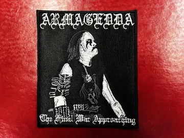 ARMAGEDDA…  Embroidered Patch  (black metal)    Sweden    3014