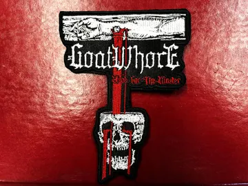 GOATWHORE…  Embroidered Patch  (black thrash)    U.S.A  1409
