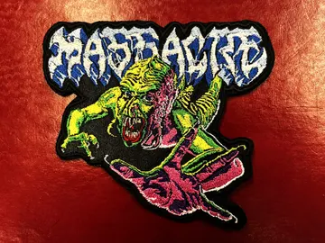 MASSACRE…  Embroidered Patch  (death thrash)    U.S.A   2236