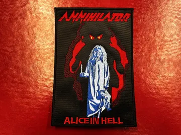 ANNIHILATOR…  Embroidered Patch  (thrash metal)    Canada   4023