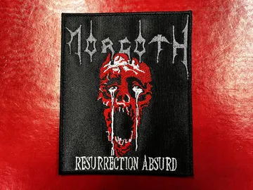 MORGOTH…  Embroidered Patch  (death metal)    Germany   4600
