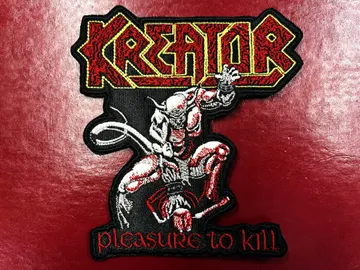 KREATOR…  Embroidered Patch  (thrash metal)    Germany   4603