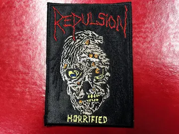 REPULSION…  Embroidered Patch  (grindcore)    U.S.A  4608