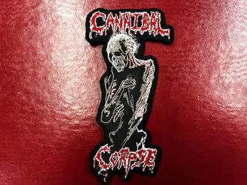 CANNIBAL CORPSE…  Embroidered Patch  (death metal)    U.S.A   4612