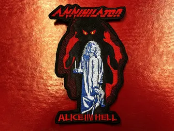 ANNIHILATOR…  Embroidered Patch  (thrash metal)    Canada   4615