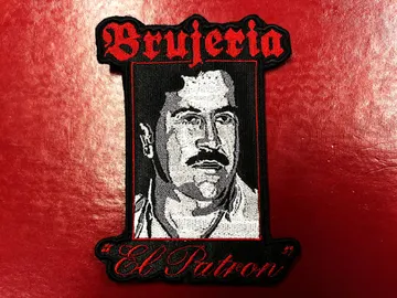 BRUJERIA…  Embroidered Patch  (death metal)    Mexico   4619