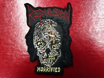 REPULSION…  Embroidered Patch  (grindcore)    U.S.A  4622