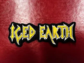 ICED EARTH…  Embroidered Patch  (heavy metal)    U.S.A   4624