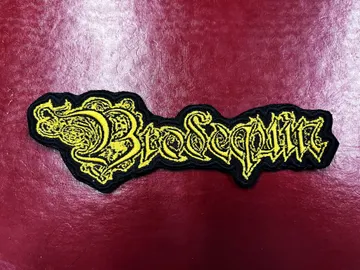 BRODEQUIN…  Embroidered Patch  (brutal death)    U.S.A   4625