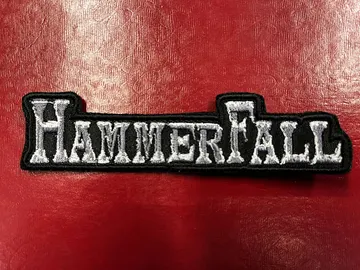 HAMMERFALL…  Embroidered Patch  (heavy metal)    Sweden   4626