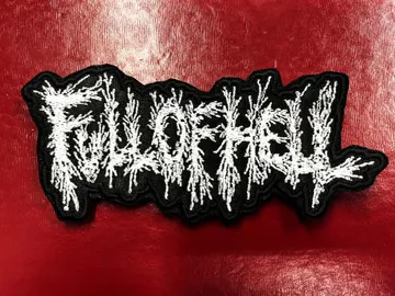 FULL OF HELL…  Embroidered Patch  (hardcore noise)    U.S.A   4629