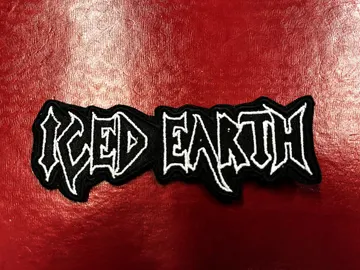 ICED EARTH…  Embroidered Patch  (heavy metal)    U.S.A   4634
