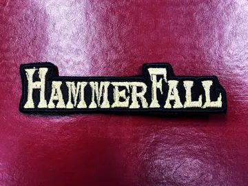 HAMMERFALL…  Embroidered Patch  (heavy metal)    Sweden   4636