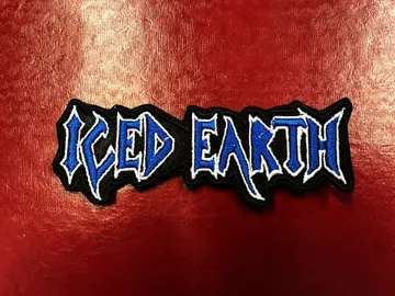 ICED EARTH…  Embroidered Patch  (heavy metal)    U.S.A   4644