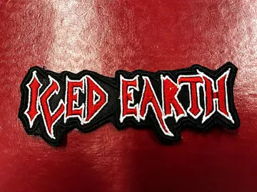 ICED EARTH…  Embroidered Patch  (heavy metal)    U.S.A   4651
