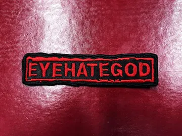 EYEHATEGOD…  Embroidered Patch  (sludge  doom)    U.S.A   4653