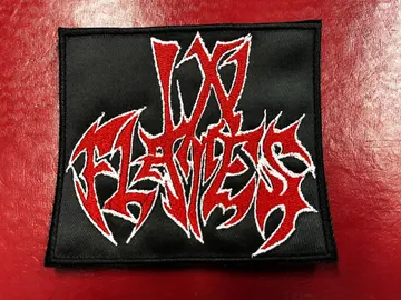 IN FLAMES…  Embroidered Patch  (death melodic)    Sweden  4656