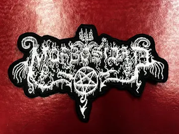 MORBOSIDAD…  Embroidered Patch  (black death)    Mexico   4659