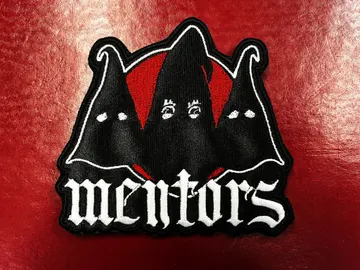 MENTORS…  Embroidered Patch  (hardrock punk)    U.S.A   4668