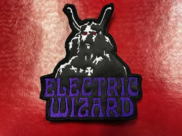 ELECTRIC WIZARD…  Embroidered Patch  (doom metal)    U.K   4673