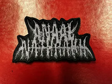 ANAAL NATHRAKH…   Embroidered Patch  ( grind black)   U.K   4680