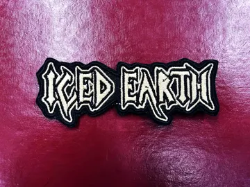 ICED EARTH…  Embroidered Patch  (heavy metal)    U.S.A   4683