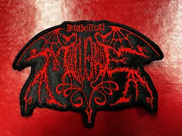 DIABOLICAL MASQUERADE…  Embroidered Patch  (avant-garde black)    Sweden  4688