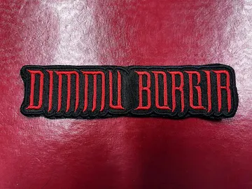DIMMU BORGIR…  Embroidered Patch  (black metal)    Norway   4700