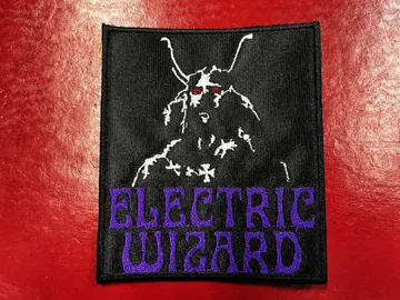 ELECTRIC WIZARD…  Embroidered Patch  (doom metal)    U.K   1541