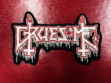 GRUESOME…  Embroidered Patch  (death metal)    U.S.A   2250