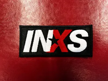 INXS…  Embroidered Patch  (new wave)    Ireland  2448