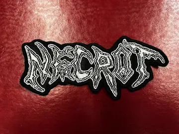 NECROT…  Embroidered Patch  (death metal)    U.S.A   2091