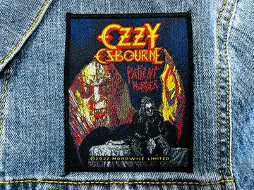 OZZY OSBOURNE…  Official Woven Patch  (heavy metal)    U.K   (2967)