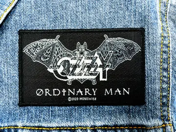 OZZY OSBOURNE…  Official Woven Patch  (heavy metal)    U.K   (2609)