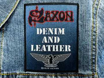 SAXON…  Official  Woven  Patch  (nwobhm)    U.K   (3581)