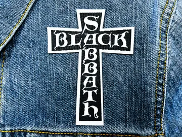 BLACK SABBATH…  Official Woven Patch  (nwobhm)    U.K   (2655)