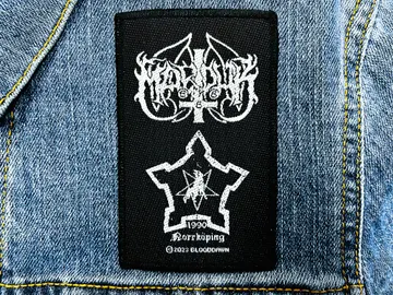 MARDUK…  Official Woven Patch (black metal)    Sweden   (4188)