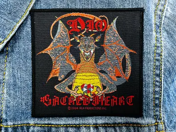 DIO…  Official Woven Patch (heavy metal)    U.S.A   (3087)