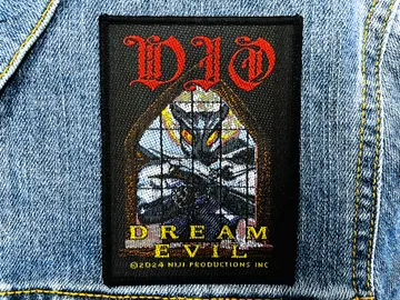 DIO…  Official Woven Patch  (heavy metal)    U.S.A   (1607)