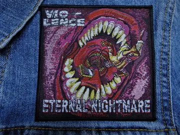 VIO-LENCE…  Official Woven Patch  (thrash metal)    U.S.A   (416)