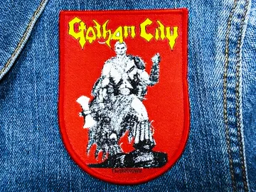 GOTHAM CITY…  Woven Patch  (heavy metal)   Sweden  (2213)